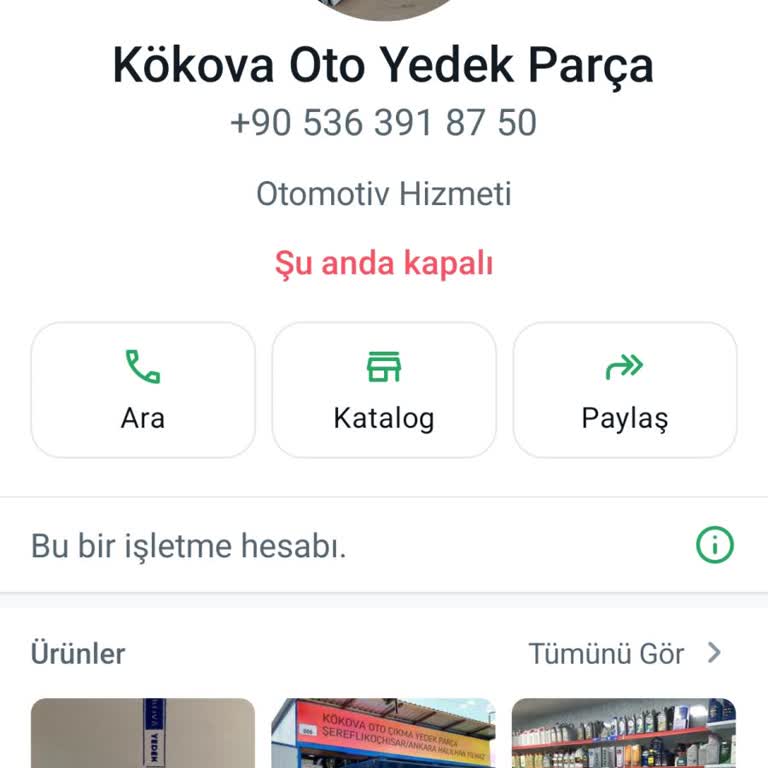 Gökova Yedek Parça (Şereflikoçhisar) Gökova Oto Yedek Parça Ve Gökova Geçen Tüm İsimler