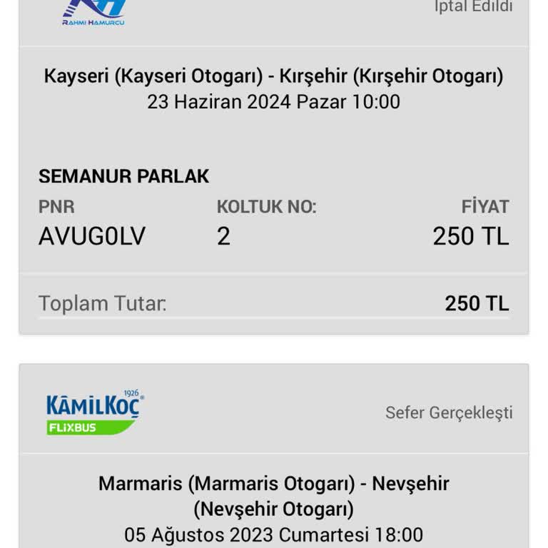 Obilet İade Hesabıma Yatmadı