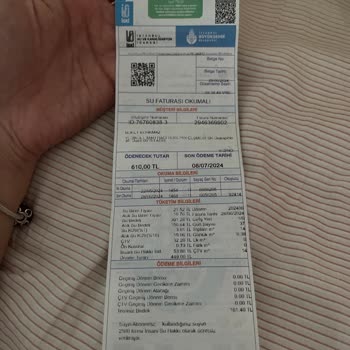 Yüksek Gelen İSKİ Faturası