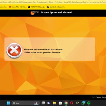 ÖSYM KPSS Ön Lisans Başvurusu İçin Ödeme Yapamıyorum