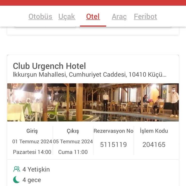 Club Ürgenç Hotel İş Etiği Ve Müşteri Memnuniyeti Olmayan Firmalar