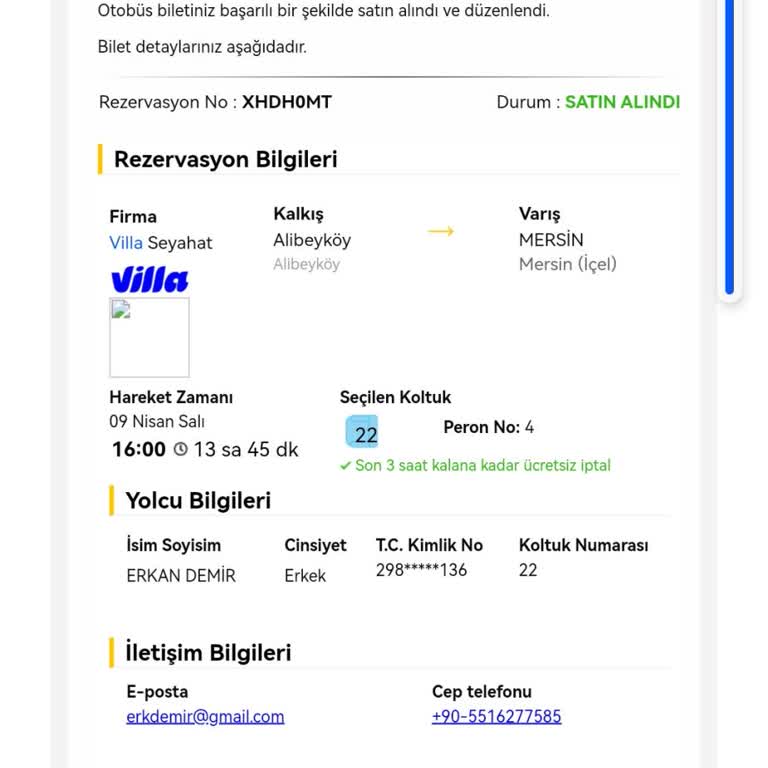 Ucuzabilet Bilet İadesi Yapmadı