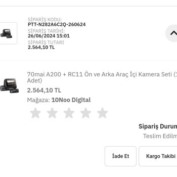 70Mai Epttavm Yanıltıcı Başlık İle Satış Mağduriyeti