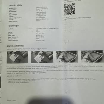 Tefal Tost Makinesi Ve Servis Sorunu