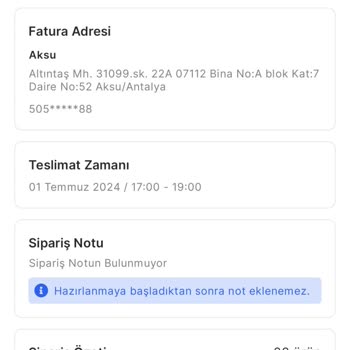 Migros'un Göndermediği Sipariş Ve Yalancı Müşteri Hizmetleri