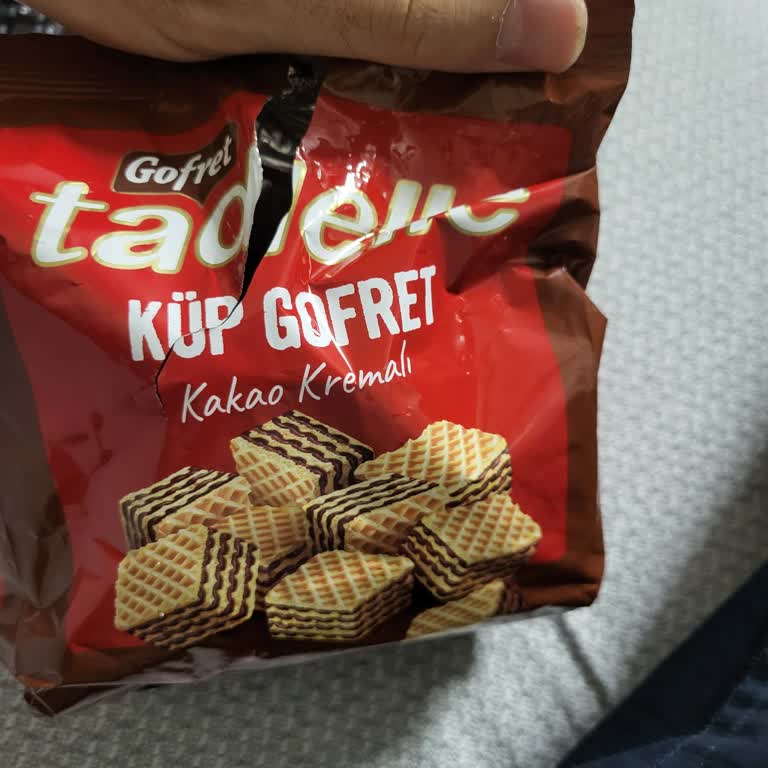 Tadelle Küp Gofret Kakao Kremalı