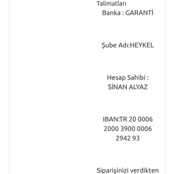 Kavanoz Market Ürünüm Gönderilmedi