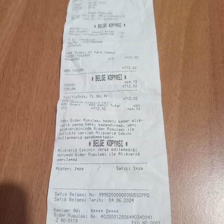 FLO Ayakkabı Para İade Yatırılmadı.