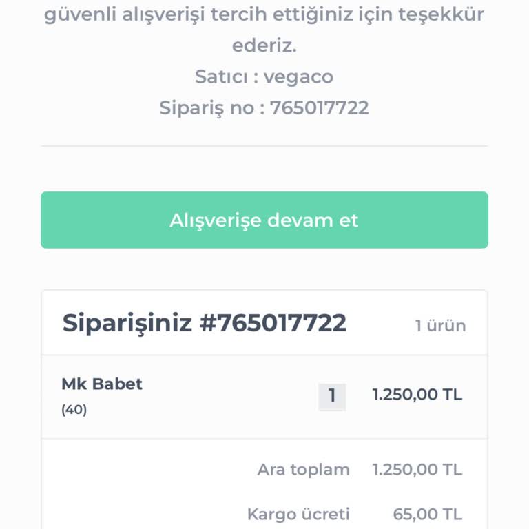 Shopier İade İptal Talebi