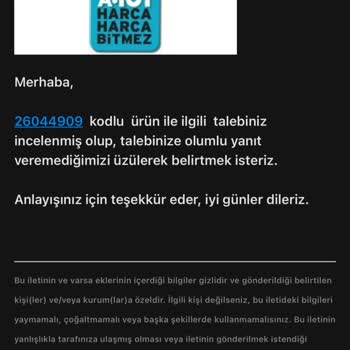 A101 İade Problemi Haksızlık