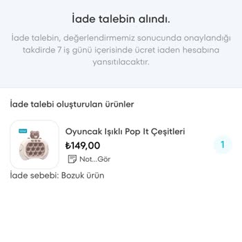 A101 İade Problemi Haksızlık