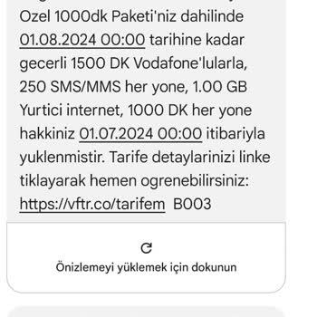 Vodafone Zorla Faturalıda Tutuyor