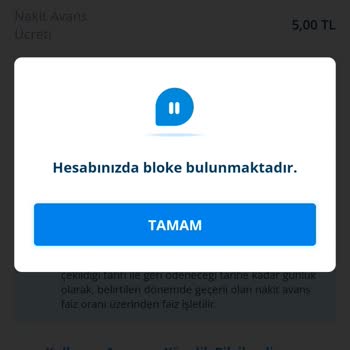 Denizbank Kredi Kartımın Blokeli Olması