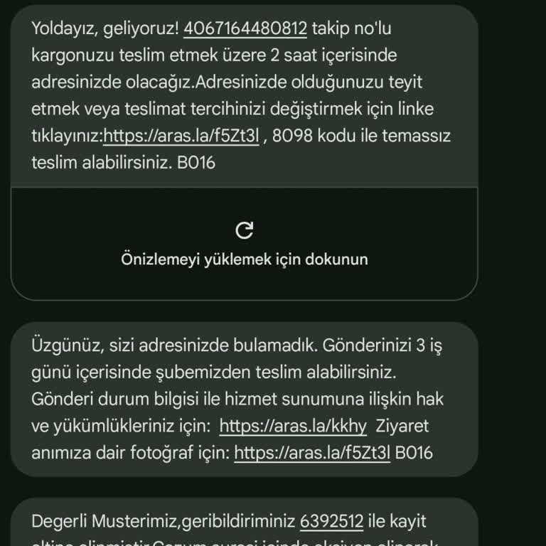 Aras Kargo Bu İşi Beceremiyor Buradan Kargo Yollamayın