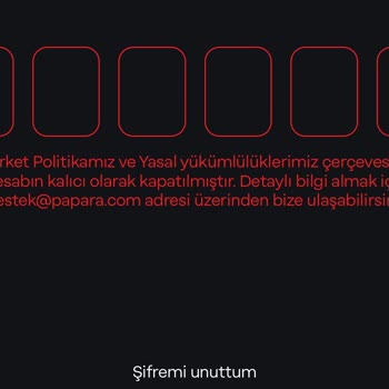 Papara Hukuksuz Bir Şekilde Paraya Bloke Koydu!