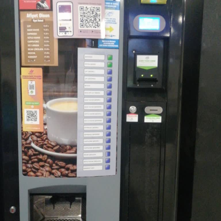 Kocaeli Şehir Hastanesi Kahve Otomatları İçi Boş