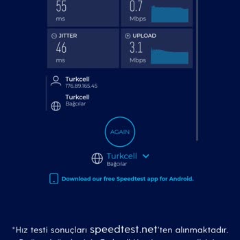 Turkcell Mobil İnternet Kopma Ve Yavaş İnternet