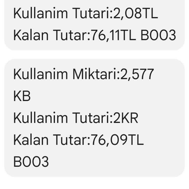 Vodafone Paketim Yüklü Ve Aktif Olmasına Rağmen Bakiyemi Yiyor
