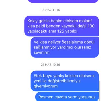 Zeysus (Instagram) Kendi Hataları Olduğu Halde Değişim Yapmıyorlar