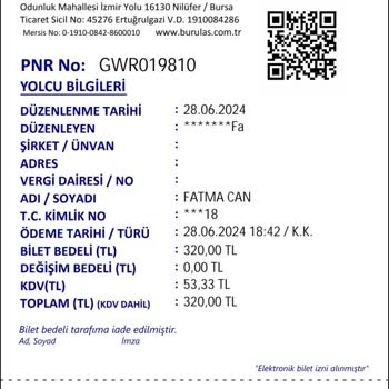 Pegasus Rötarından Kaçırdığım Otobüsün Ücretini İstiyorum.