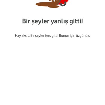 Vodafone Çark Çevirme Sorunu