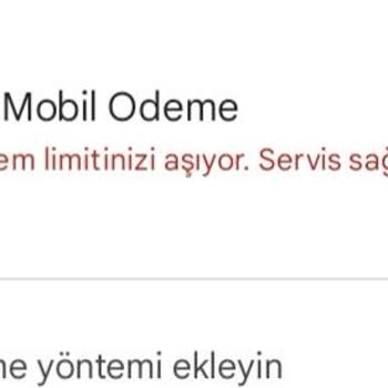 Vodafone Pay Mobil Ödeme İşlem Limitinizi Aşıyor Acil Destek