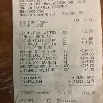 Poşet Çay Lipton Earl Grey Çay