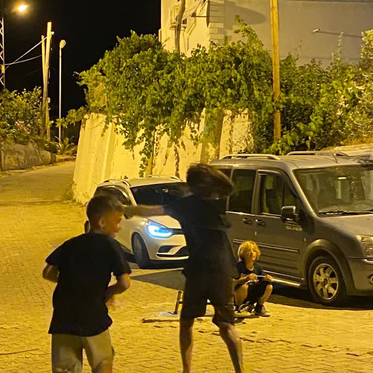 Renault Clio Park Halindeki Aracın Otomatik Farı Açılıyor