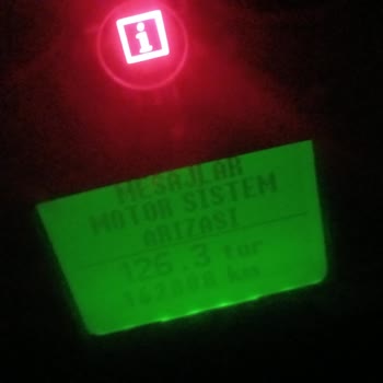 2013 Ford Transit Motor Sistem Yazısı