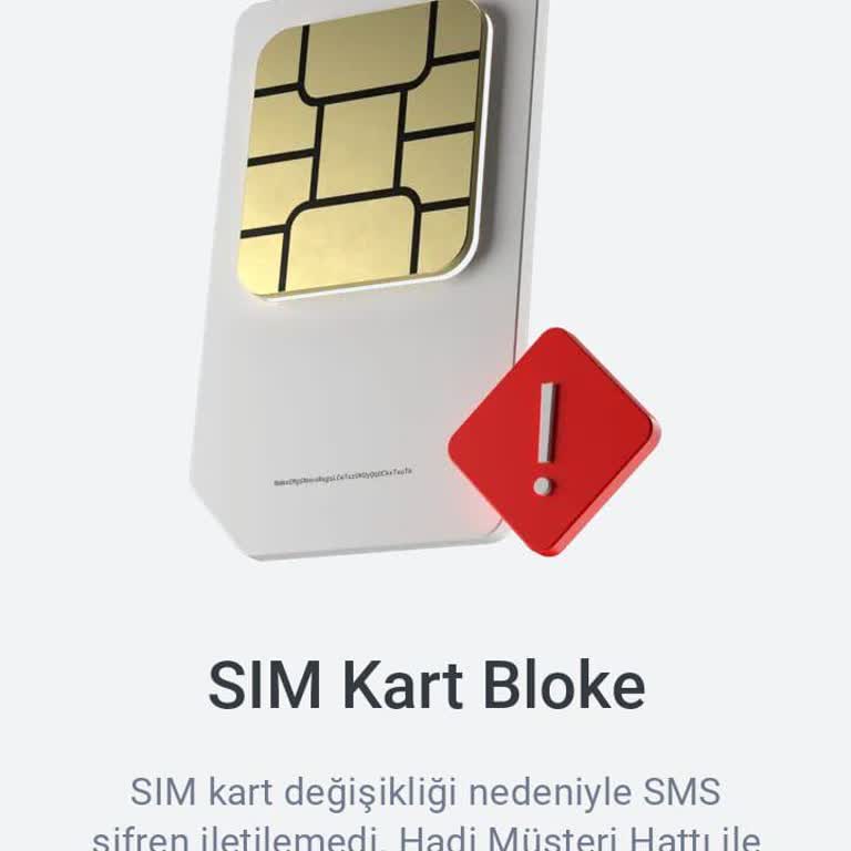 Hadi - TOMBANK Hadi Uygulaması Sim Kart Bloke Sorunu