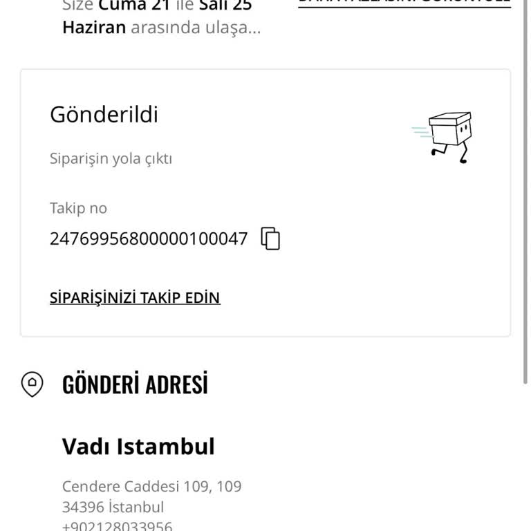 Stradivarius Online Alışverişte Gelmeyen Kargo