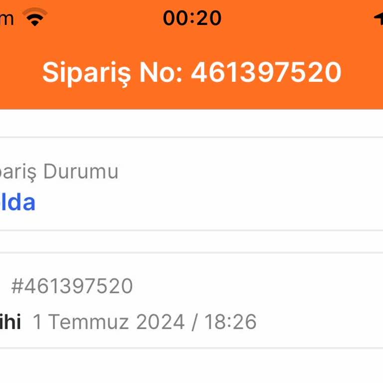 Migros'un Müşteriyi Mağdur Eden Sipariş Alması.