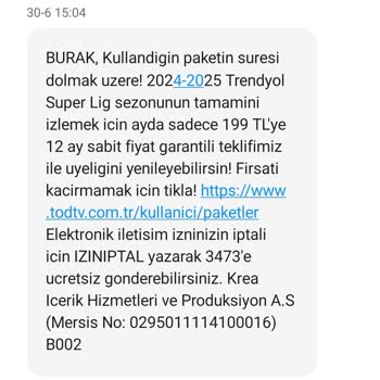 TOD Tv Tod Paket Fiyatları