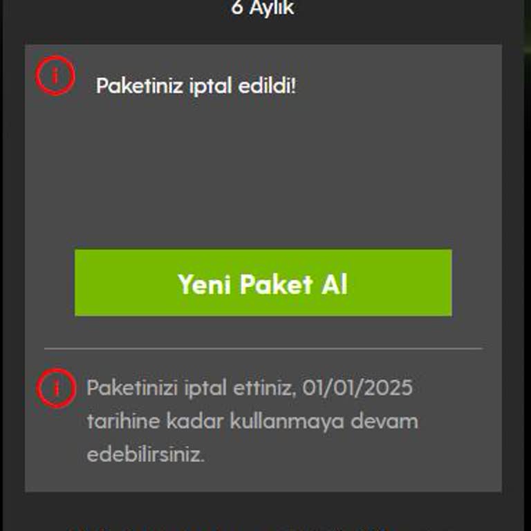 GeForce NOW powered by GAME+ Paket Yenilemesini Kullanmadan Para İadesi Hakkında