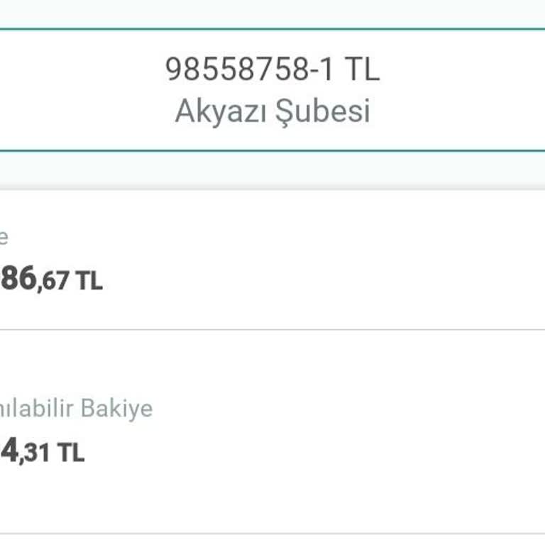 Kuveyt Türk Kullanılabilir Bakiye Sorunu