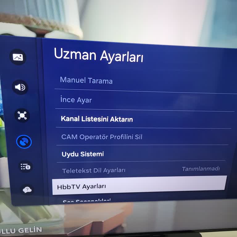 Samsung TV Manuel Kanal Ayarlama Sorunu