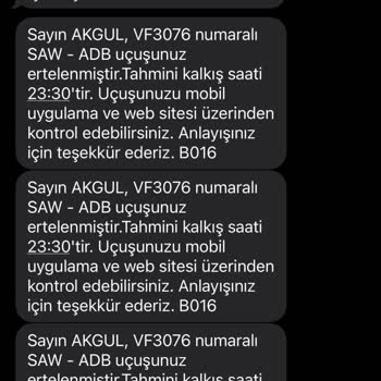 Ajet'in Sürekli Rötar Yapan Uçuşu Mağduriyet Yarattı