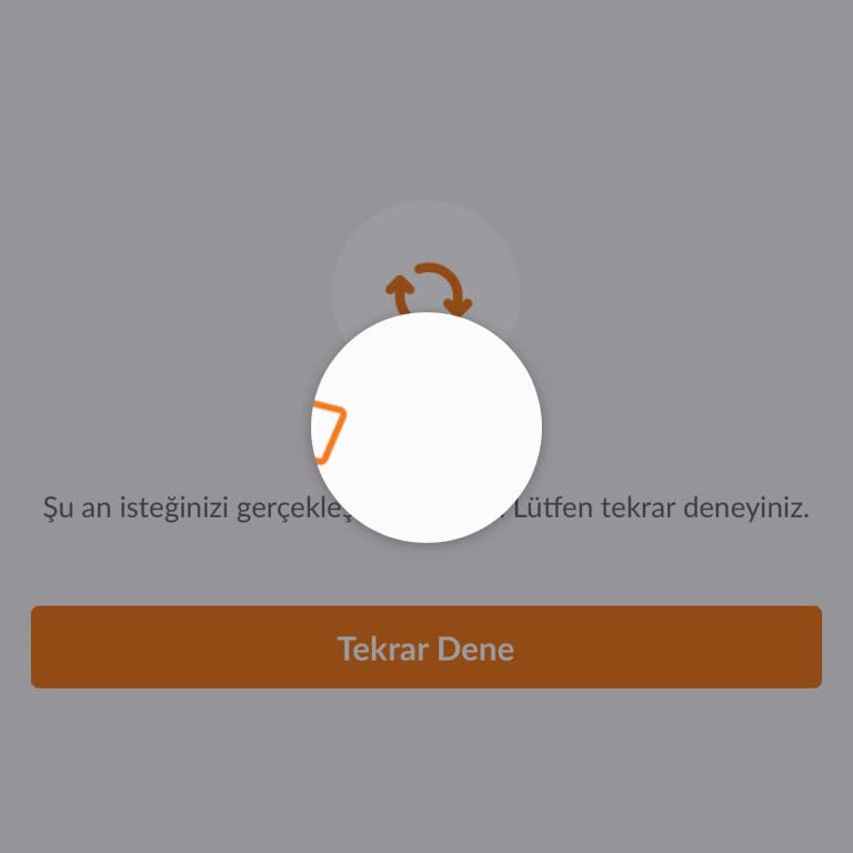 Trendyol Uygulama Hata Veriyor