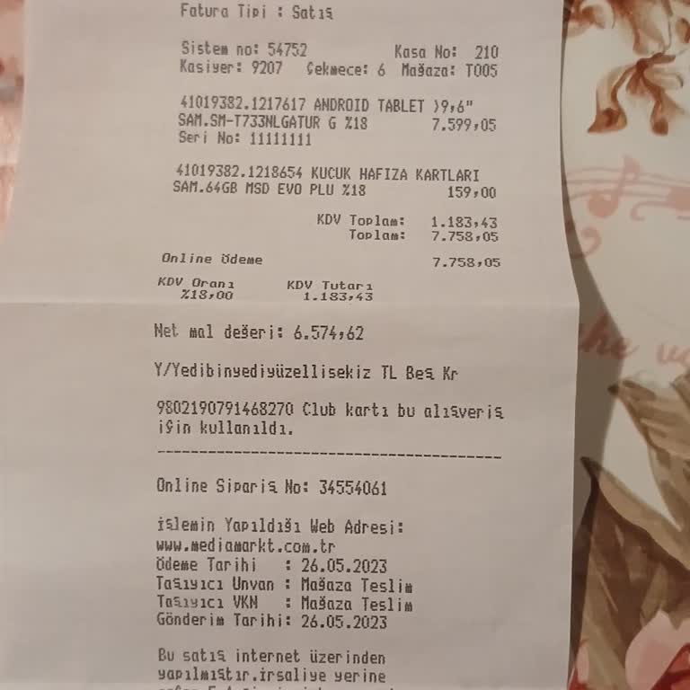 Samsung Orijinal Şarj Kablosu Temin Edemiyorum