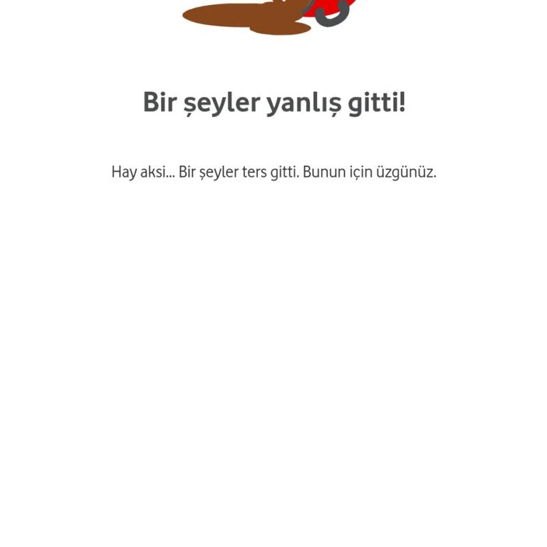 Vodafone Yanımda Hediye Çarkı Hatası