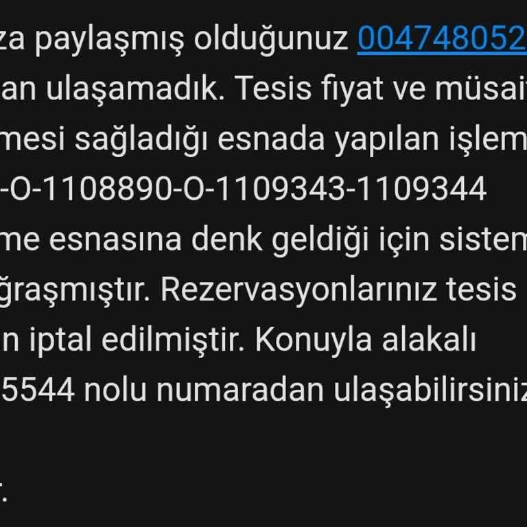 Otelfiyat.com (İdeal Tur) Rezervasyonlar Hep İptal Oluyor