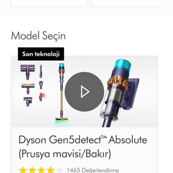 Dyson Görselle Aldığım Süpürge Aparatları Örtüşmüyor