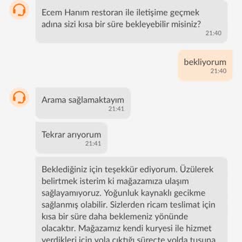 KFC Büyükşehir (Beylikdüzü) 2 Saat Gönderilmeyen Sipariş Ayıbı!