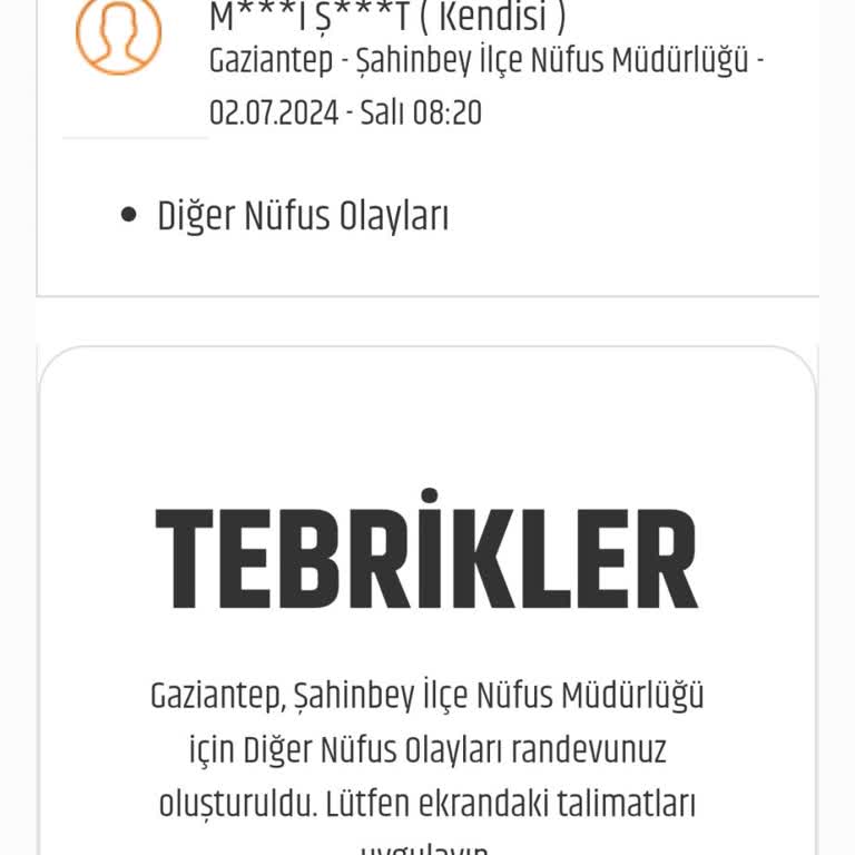 Nüfus ve Vatandaşlık İşleri Adres Kaydı Sildirmek