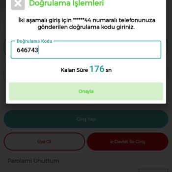 MHRS Uygulaması Doğrulama Kodu Hatası