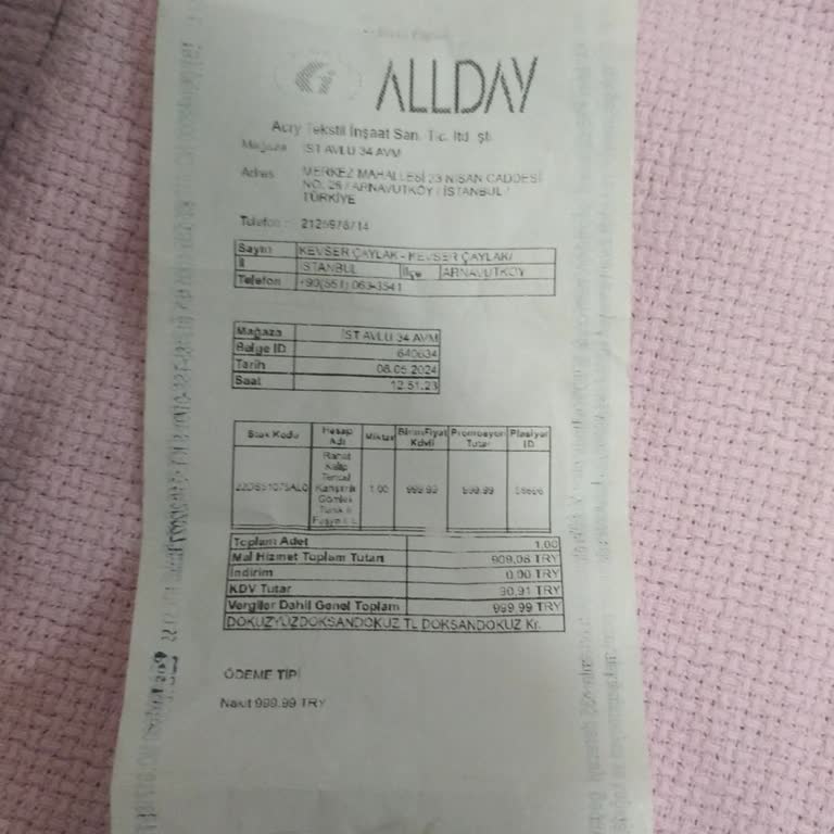 Allday (allday.com.tr) ALL-day Çalışanlarının Müşteriye Karşı İletişim Sıkıntısı