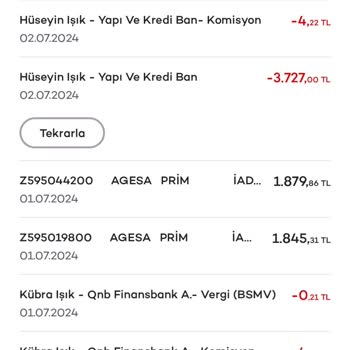 Akbank Kredi Faizinin Tarafıma İadesi