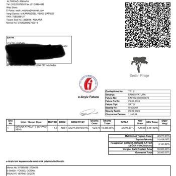 Enza Home Sedir Mobilya Ayıplı Mal Teslimatı