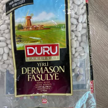 Pişmeyen Fasülye Paketlemiş Duru Bakliyat