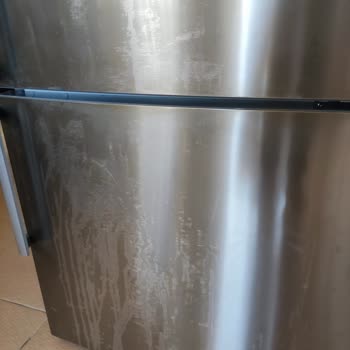 Bosch İnox Buzdolabı Boya Atma Sorunu